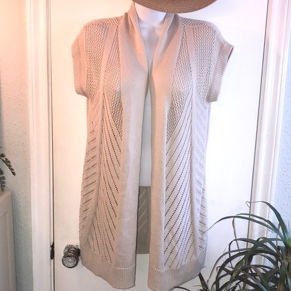 NWT Tahari Open Front Cardigan Size Small - Picture 1 of 11